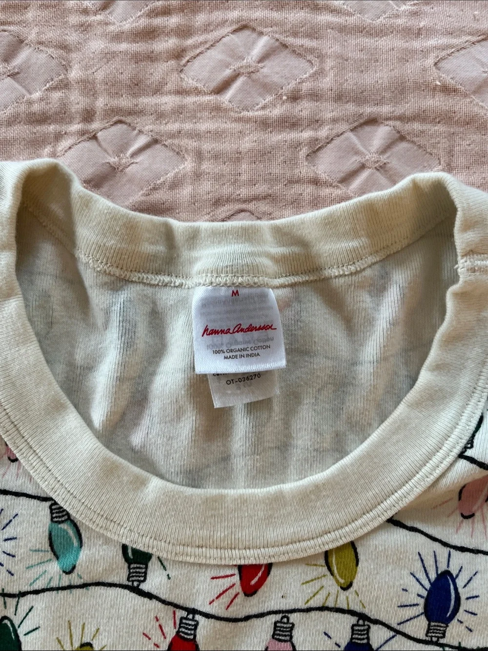 Hanna Andersson pajama top M